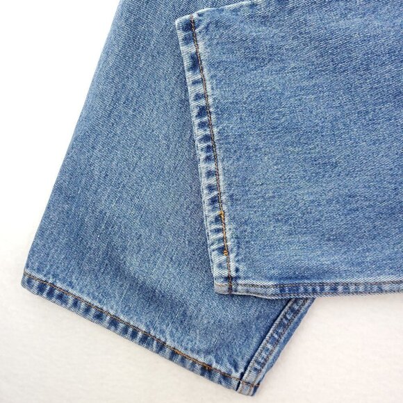 Levi's 550 Relaxed Fit Jeans Tapered Medium Wash Men's "42x30" Real 40x30 NWT - Picture 10 of 10